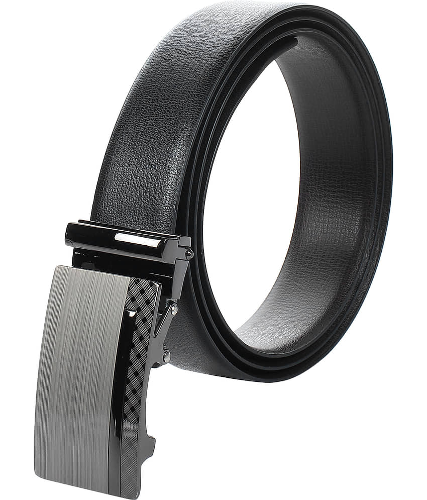 Loopa Black PU Formal Belt Pack of 1