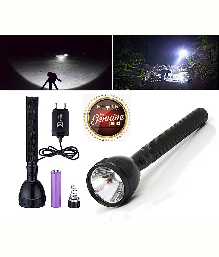 S & Co. - 2W Rechargeable Flashlight Torch (Pack of 1)