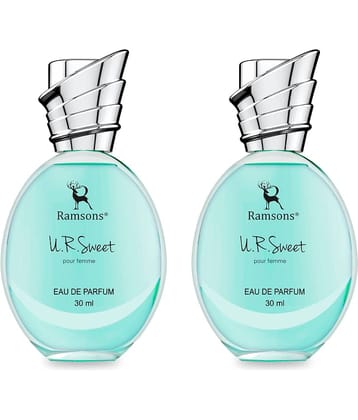 Ramsons - U R SWEET Eau De Parfum Perfume For Women Long Lasting Premium Perfume 30 ml (Pack of 2)