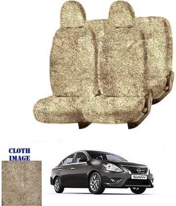 Nissan Sunny Beige 5 Seater Car Seat Cover