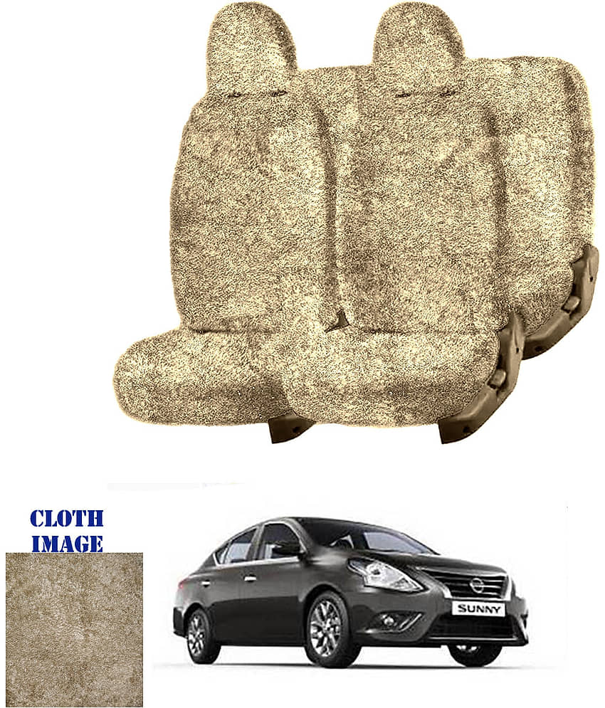 Nissan Sunny Beige 5 Seater Car Seat Cover