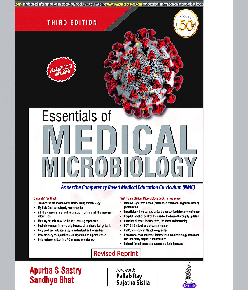 Essentials of Medical Microbiology 3rd edition by Sastry Apurba S