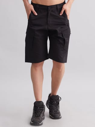 Black Explorer Tactical Shorts-34