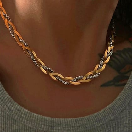 Entwine 18K Gold Plated Chain