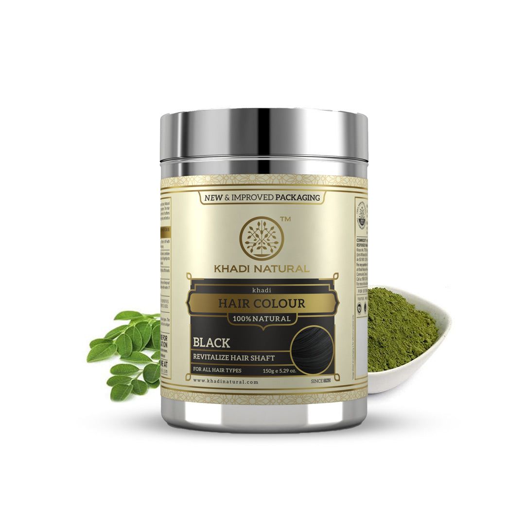 Khadi Natural Hair Colour Black - 150gm