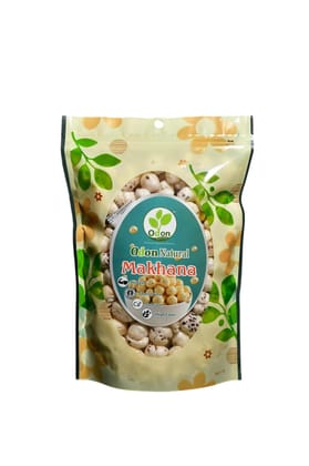 ODON NATURAL Makhana 80g | Fit for Fasting, Dry Fruits in Fresh, Raw Foxnut, Premium Lotus Seeds, Rich in Calcium, Natural & Crunchy, Direct from Farm, Pesticide Free