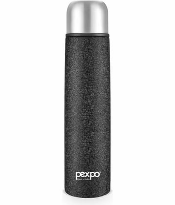 Pexpo 1000ml 18 Hrs Hot and Cold Flask, Flip Pro 1000ml Vacuum Water Bottle (Pack of 1, Blue)