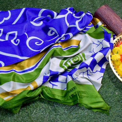 Bengal Pure silk Printed Saree