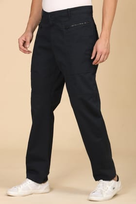 Infix - Basic Streetwear Trouser - Navy-S-30 / NAVY