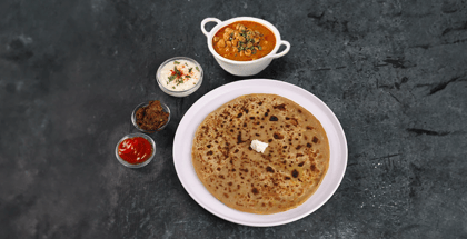 Aloo Pyaaz Paratha