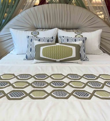 Rome Bed Covers Set - King Size-Rome / 108inch x 108inch