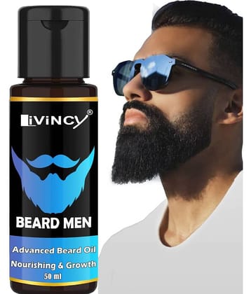 LIVINCY - Volumizing Beard Oil ( Pack of 1 )