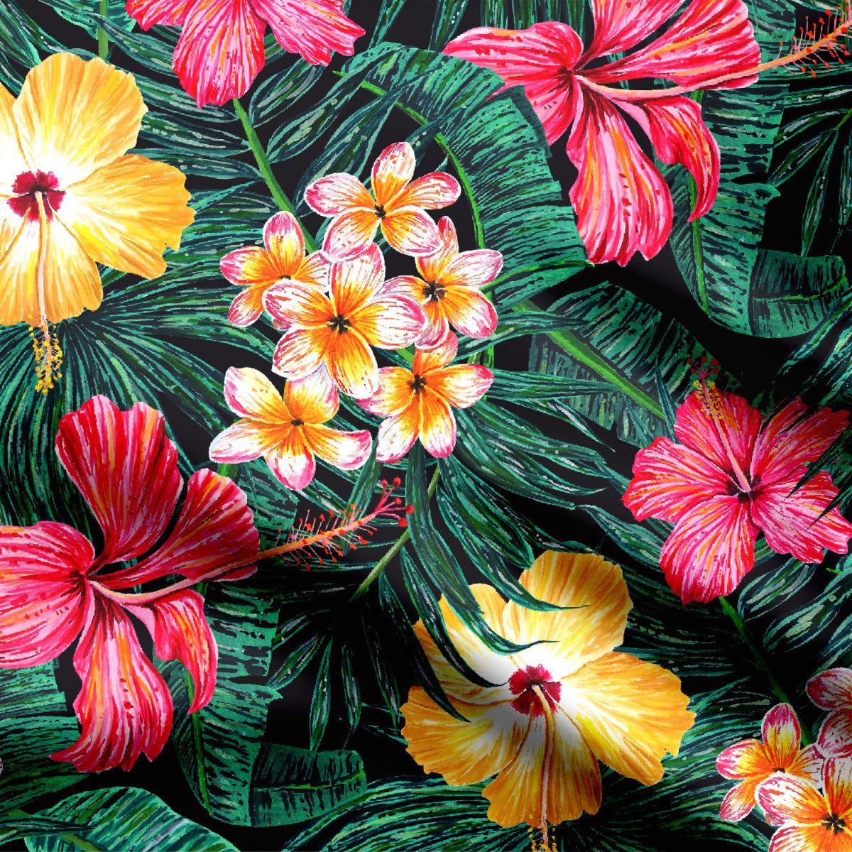Tropical & Florals 7-Cotton