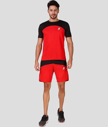 Preen Black Polyester Regular Fit Solid Men's Sports Tracksuit ( Pack of 1 )