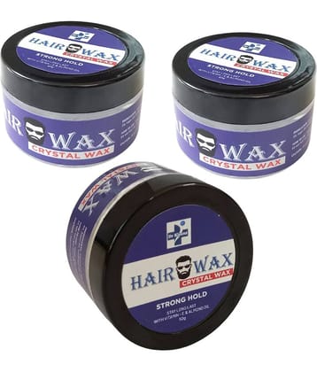 Dr Kleenz Crystal Hair Wax Strong Hold Wax 150 g Pack of 3