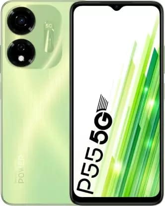 itel P55 5G | 4GB RAM+64GB ROM, Upto 8GB RAM with Memory Fusion| 50MP AI Dual Rear Camera| 5000mAh Battery with 18W Type-C Fast Charging | Dimensity 6080| Mint Green