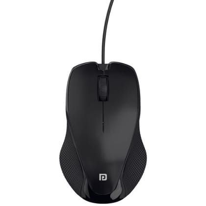 Portronics Toad 101 Wired Optical Mouse (Black)