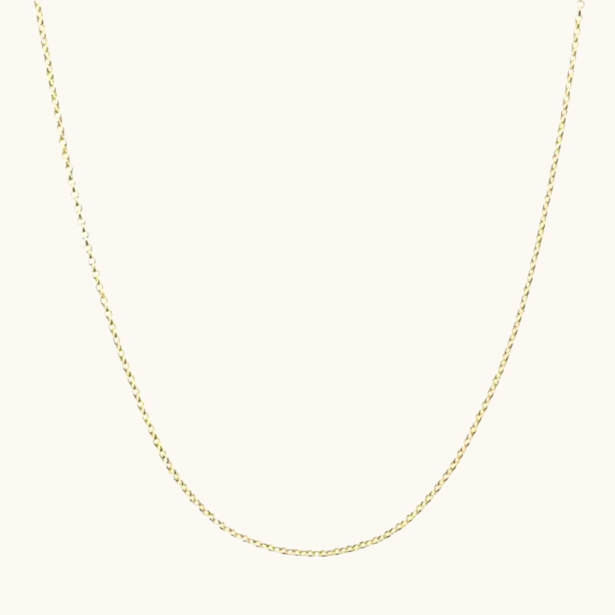 Classic Gold Chain - 18K Gold Plated-45 CM