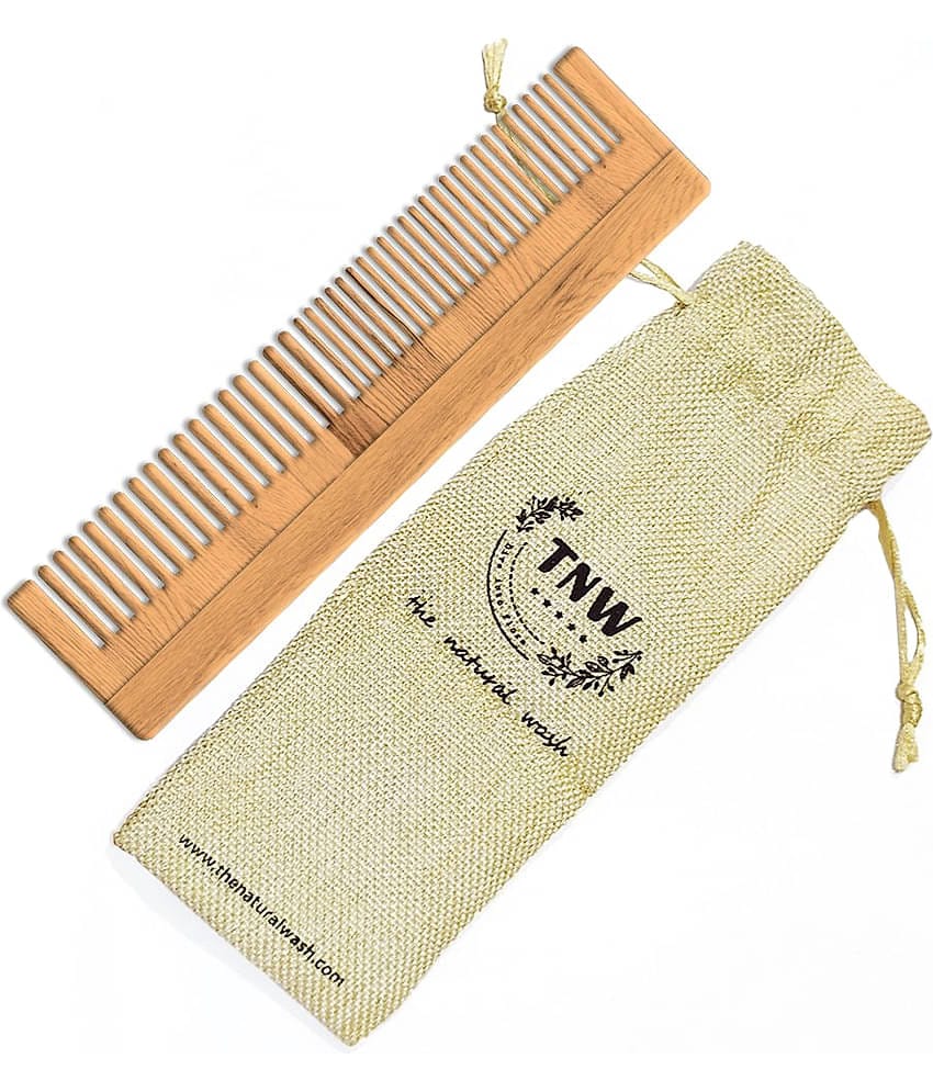 TNW - The Natural Wash Neem Wood Comb For Healthy Hair & Scalp
