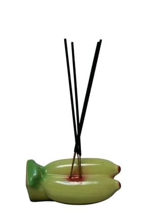 Green Banana Leaf Incense Holder