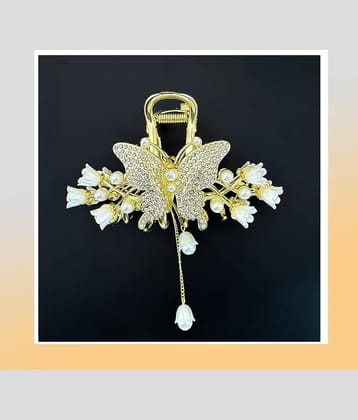 Rhosyn Gold Women's Hair Clip ( Pack of 1 ) Rhosyn Gold Women's Hair Clip ( Pack of 1 )