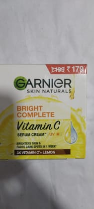 Garnier Skin naturals Bright Complete Vitamin c Serum cream" uv * 