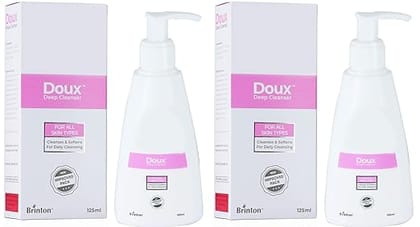 Brinton Doux Deep Cleanser Face Cleansing Cream 125 ml| For All Skin Types x Pack of 2