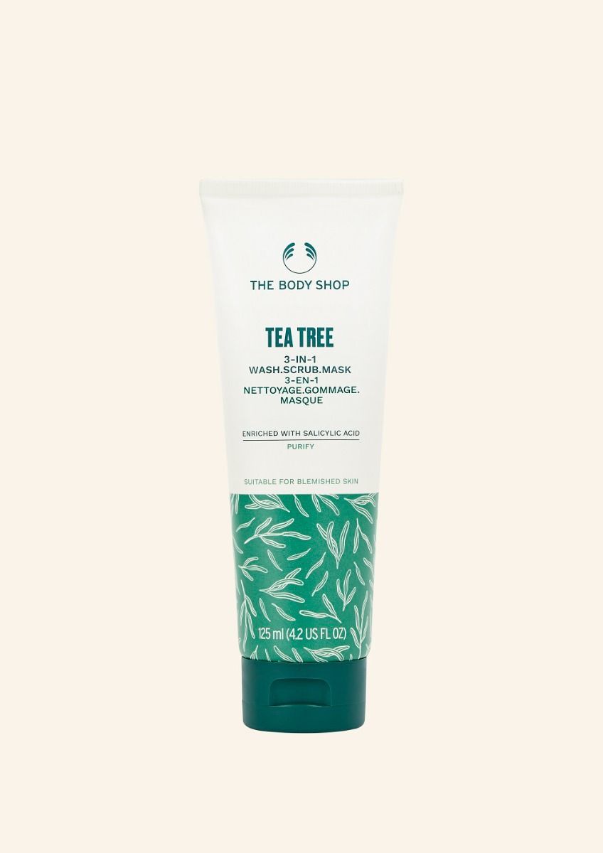Tea Tree 3In1 Wash.Scrub.Mask