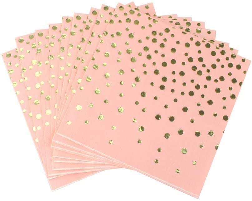 LP Gold Polka Napkins - 20PC - Party and Festive Needs | Buy online on ZillyBuy