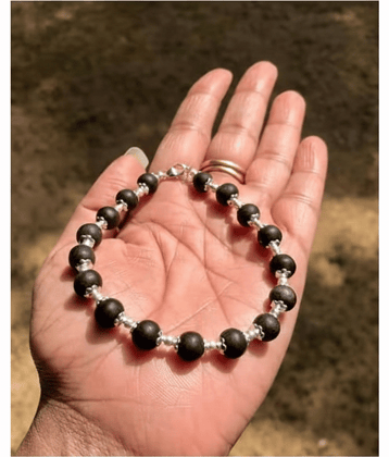 Dzinetrendz Black Bracelet ( Pack of 1 )