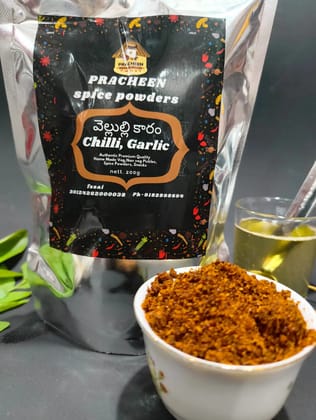 Pracheen Fiery Chilli Garlic Powder Pracheen Fiery Chilli Garlic Powder