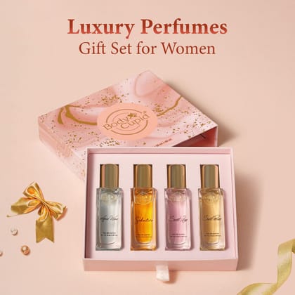 Body Cupid Luxury Perfume Gift Set For Women - 4X20 ml