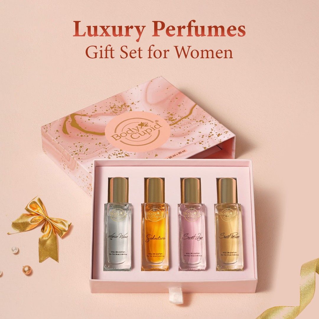 Body Cupid Luxury Perfume Gift Set For Women - 4X20 ml