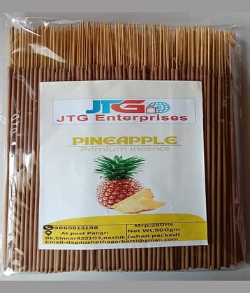 JTG enterprises Incense Stick Pineapple 500 gm ( Pack of 1 )