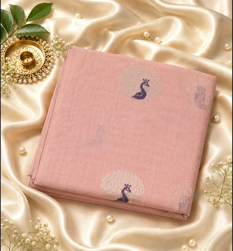Handloom Chanderi Silk Cotton Saree