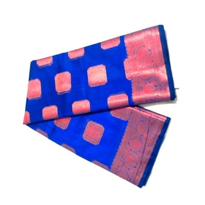 Sevak Sarees Elegant Design Banarasi Cotton Blend Saree