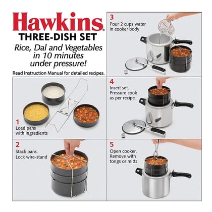 Hawkins Hard Anodised Dish Set | Black Two-Dish Set