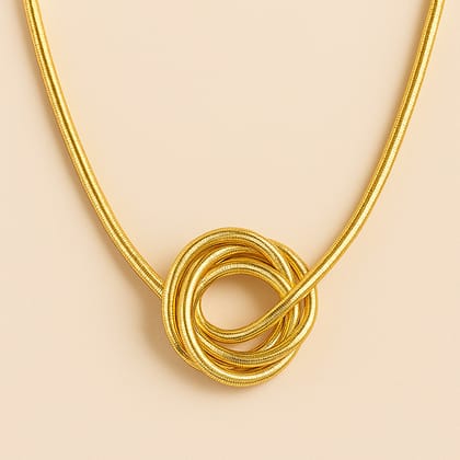 Gold Celtic Knot Necklace