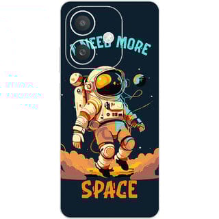 Yug Emporium Oppo A3x Space Man 9D (Back Cover, Multicolor)