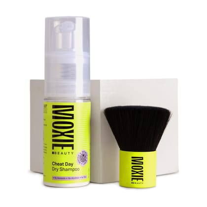 Moxie Beauty Cheat Day Dry Shampoo Powder With Brush for Women & Men | Spray-Free Alternative for Oily Hair | Instant Oil Absorption & Volume Boost | No White Cast | Travel-Friendly Mini Dry Shampoo | Plant-Based Herbal Formula | 30g Moxie Beauty Cheat D Moxie Beauty Cheat Day Dry Shampoo Powder With Brush for Women & Men | Spray-Free Alternative for Oily Hair | Instant Oil Absorption & Volume Boost | No White Cast | Travel-Friendly Mini Dry Shampoo | Plant-Based Herbal Formula | 30g Moxie Beauty Cheat D