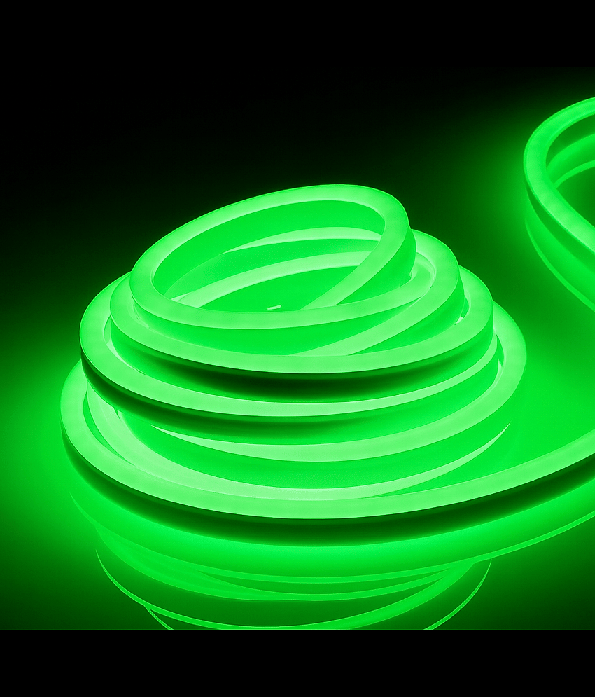 SPARKWORLD Green 5M Neon Light ( Pack of 1 )