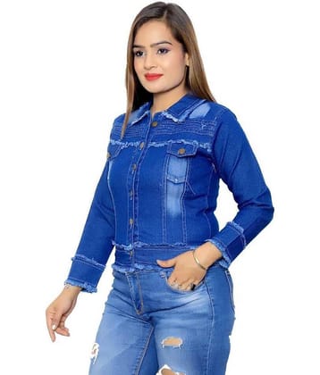 Kashian Women Denim Jacket ( Blue )