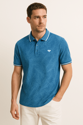 AH Blue Forest Classic Polo AH Blue Forest Classic Polo