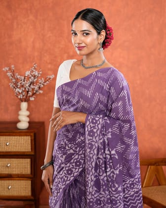Jaipur Hand Block Print Saree