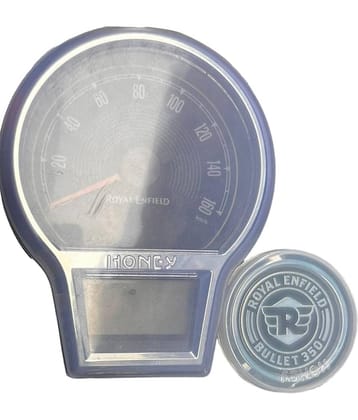Monsoon Cap Speedo Meter, AMP Meter Cover For RE Roborn, Standard 2023 Bullet Meri Jaan