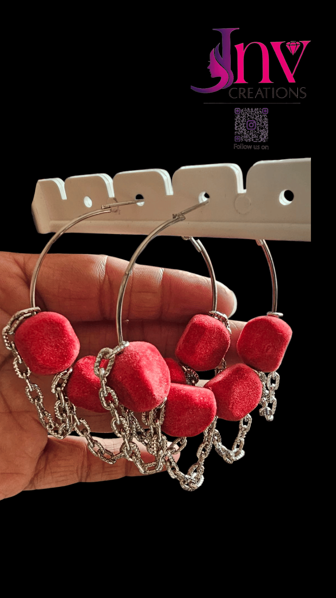 Hoop earrings