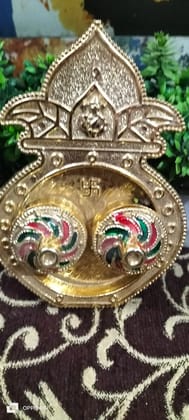 Haldi Kumkum Plate kalash