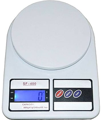 Kairos White Digital Kitchen Weighing Scale