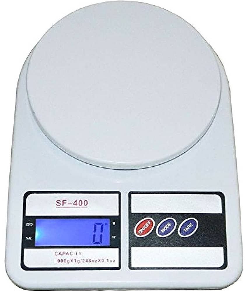 Kairos White Digital Kitchen Weighing Scale