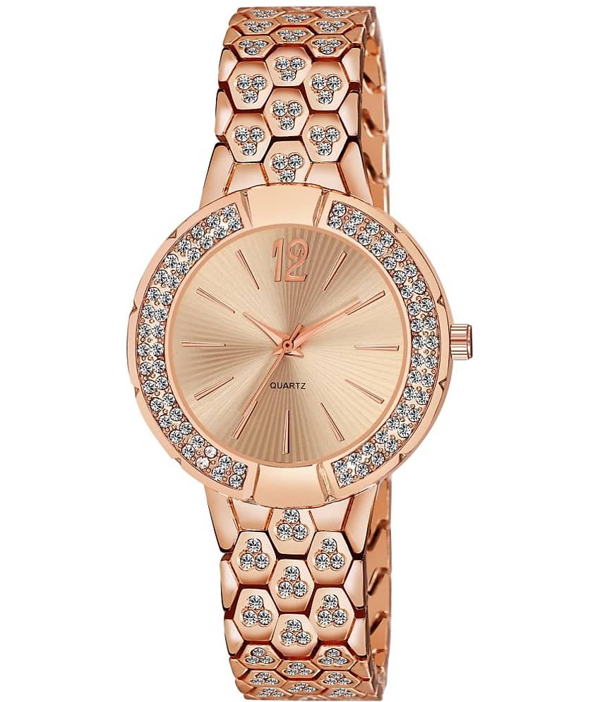 DECLASSE - Rose Gold Metal Analog Womens Watch